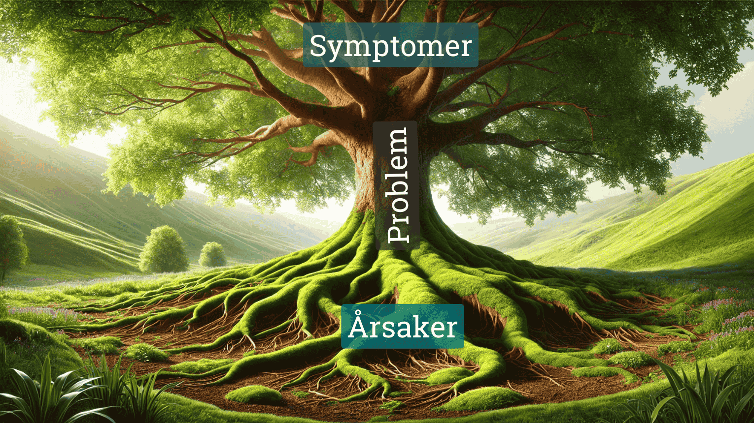 Rotårsaksanalyse - fra symptomer til varige løsninger