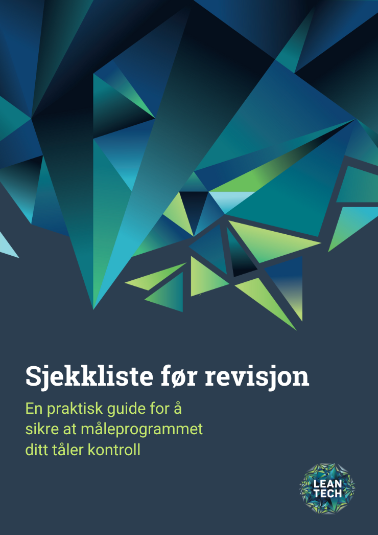 revisjon sjekkliste