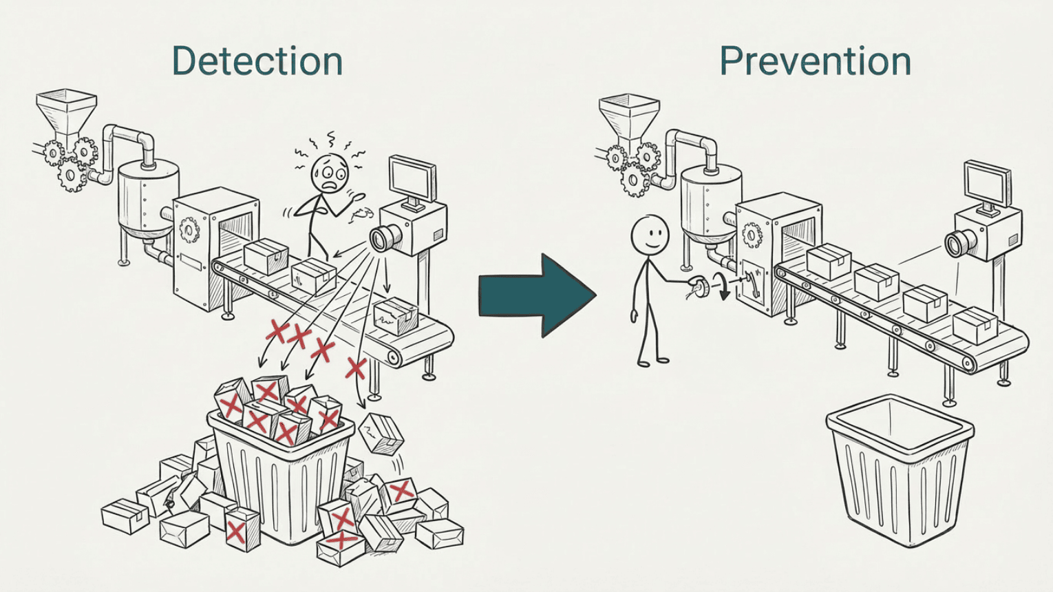 FMEA detection versus prevention of root causes